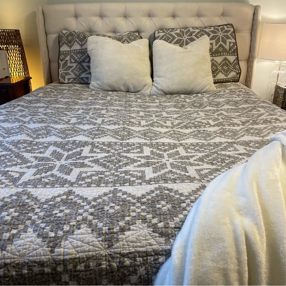 Fair Isle 3-Piece Full/Queen Quilt Set
